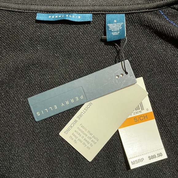 Perry Ellis Men’s Zip Up Size Small NWT! - Picture 4 of 4